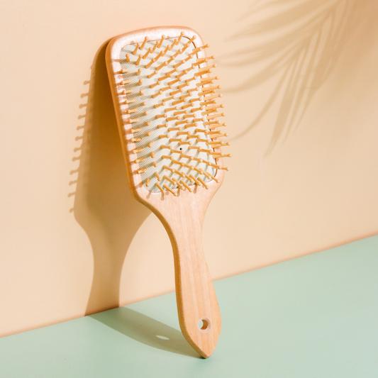 Bamboo Paddle Hair Brush