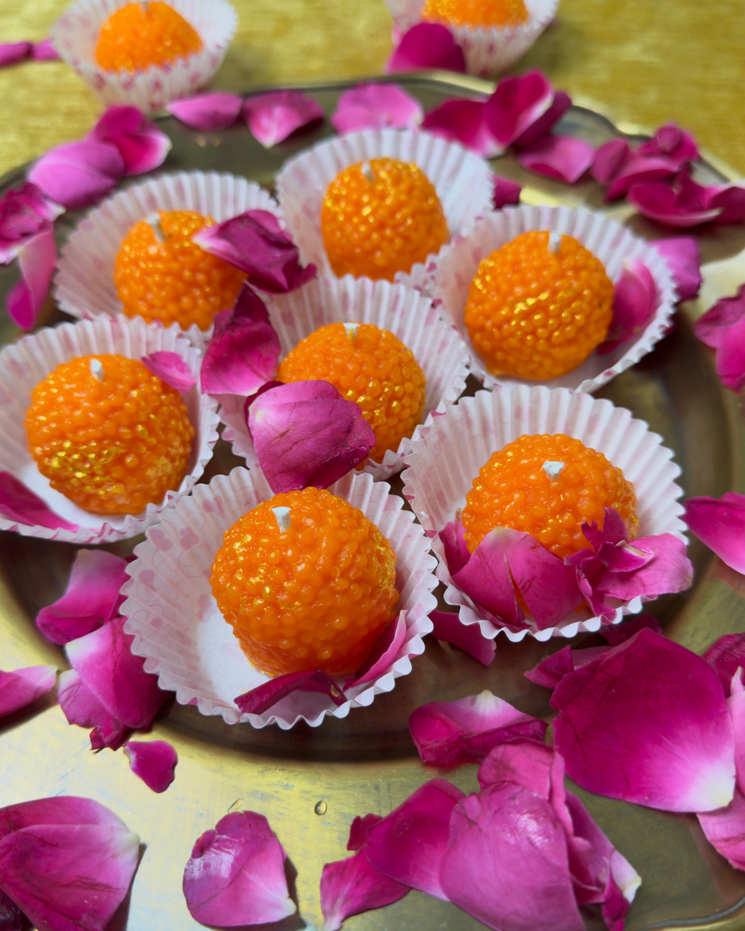 Motichur Ladoo Candle